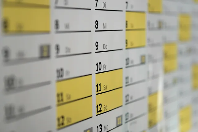 calendar, dates, schedule, days, wall calendar, year, meeting, office, planning, calendar, calendar, calendar, calendar, calendar, schedule, schedule. Liquiditätsvorschau erstellen: Wochen und Monate planen